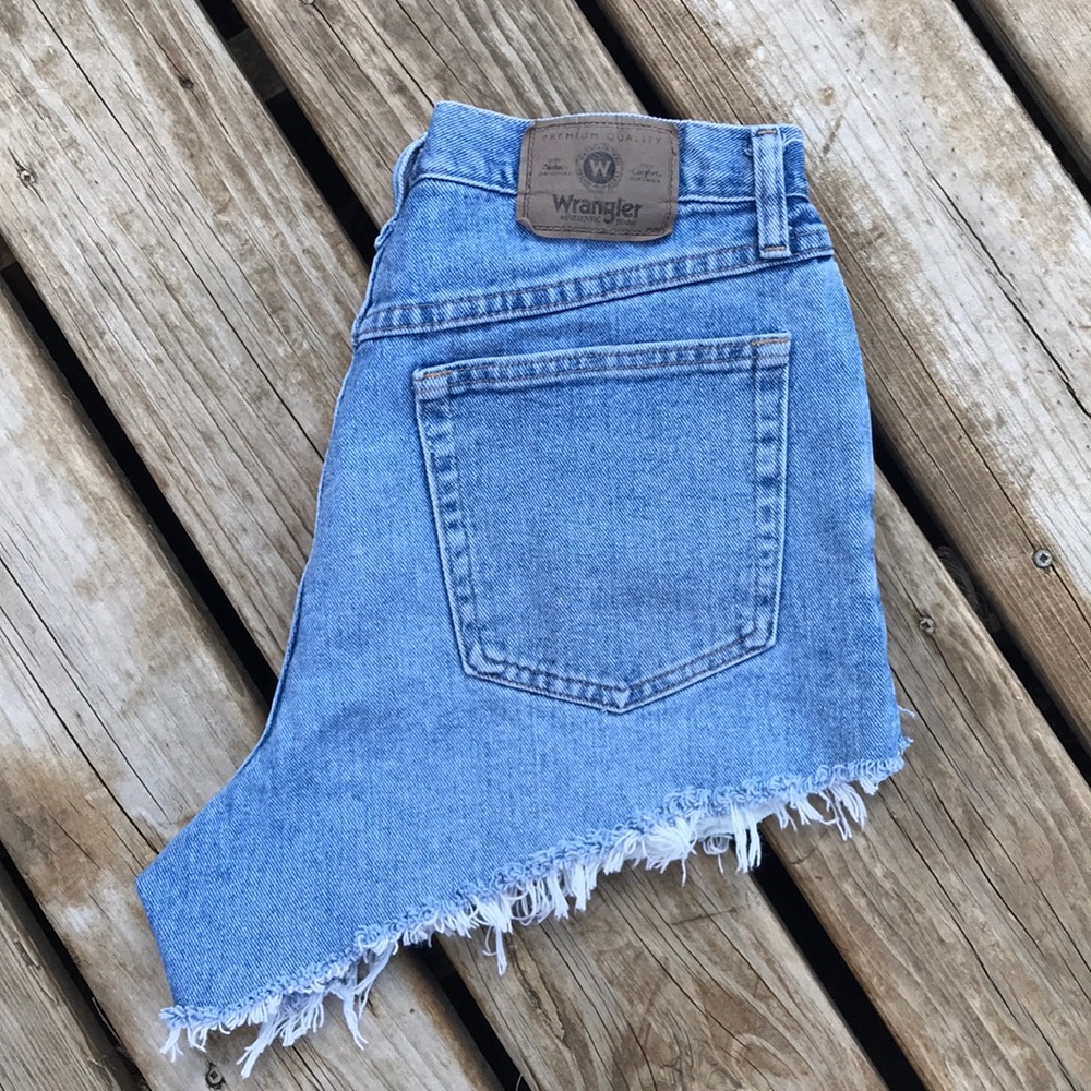 Distressed Wrangler Shorts size 9/10